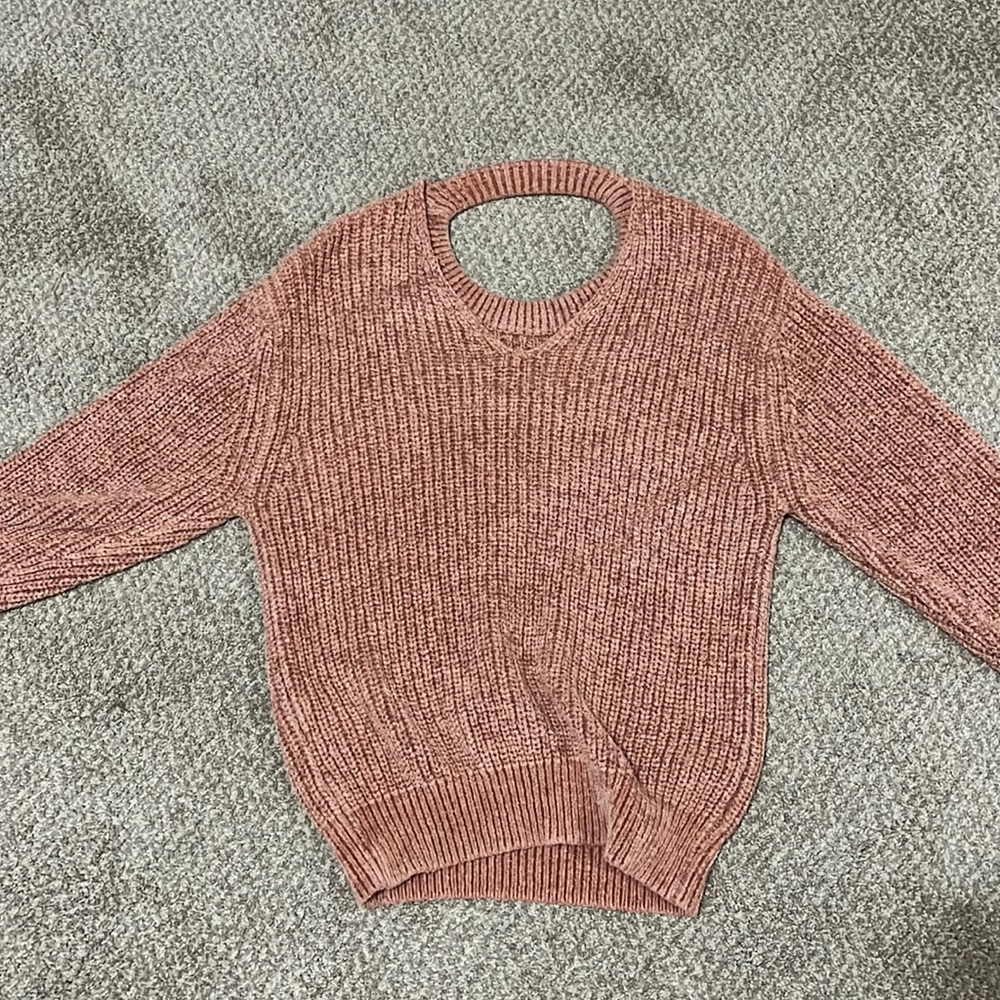 Pink sweater